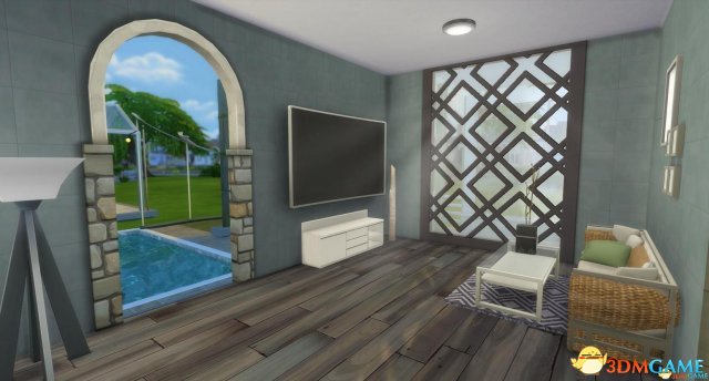 模拟人生4 40x30养生度假屋mod