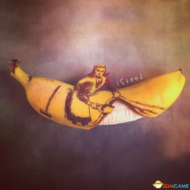 创意永无止境！普通香蕉竟然变惟妙惟肖的艺术品