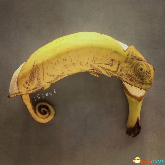 创意永无止境！普通香蕉竟然变惟妙惟肖的艺术品