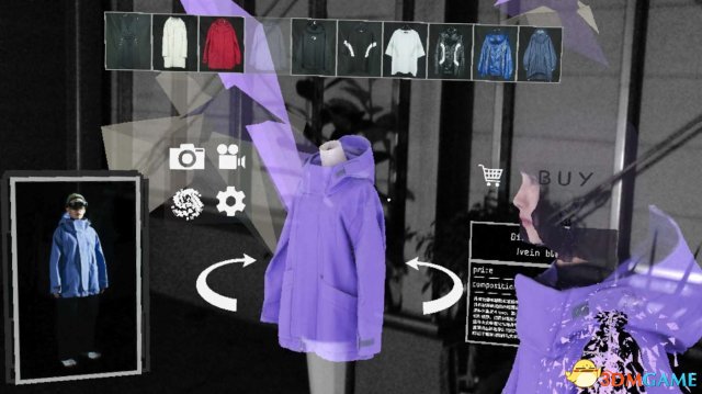 体验已去购物 NR眼镜HoloLens实拟购物使用公开
