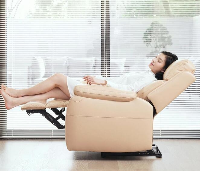 小米众筹上架8H真皮电动休闲沙发 舒适坐感体验