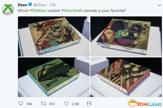 Xbox官方晒Xbox One定制主机 腐烂国度2主题最帅