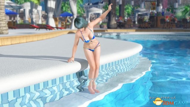 《死或生：沙滩排球女神假期》新妹子“环”视频截图