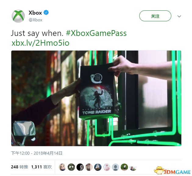 《光环：士平易近少开散》等将上岸Xbox Game Pass