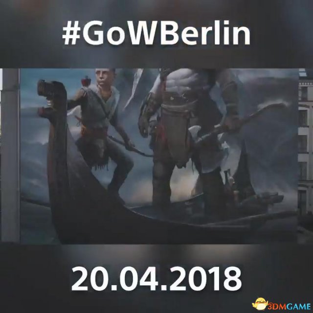 德国PS曝《战神4》柏林震撼宣传片 壁画大气磅礴