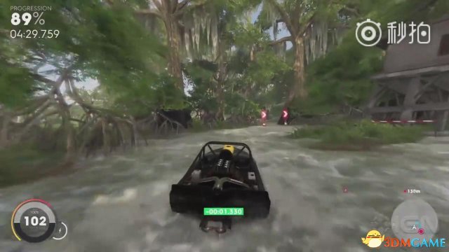 《飙酷车神2》IGN独家演示 开快艇正在水里上驰骋