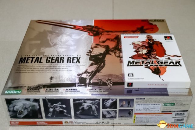 永久的开金拆备 Metal Gear可动模型实拼体验去袭