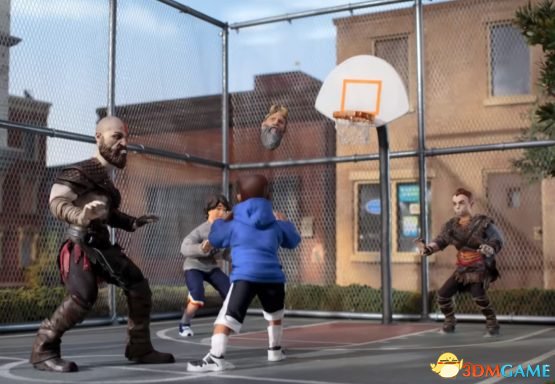 PS4 Pro趣味广告 奎托斯阿特柔斯畅玩《战神4》