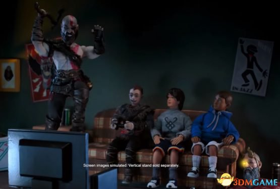 PS4 Pro趣味广告 奎托斯阿特柔斯畅玩《战神4》