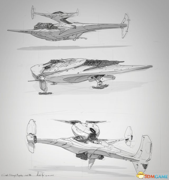 《巫师3》概念画小哥美图欣赏 机甲和军事风浓厚