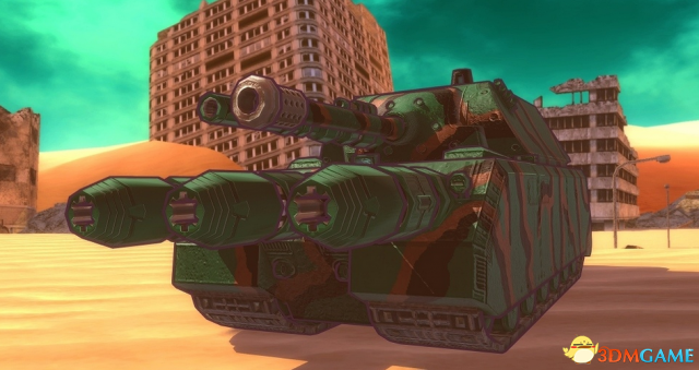 陆天战舰大年夜坦克上线《重拆机兵XENO》新DLC支布