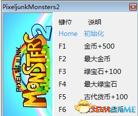 像素垃圾怪兽2 v1.0.0七项修改器[peizhaochen]
