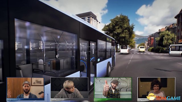 《摹拟巴士18》多人游戏预告片 与密友同做老司机