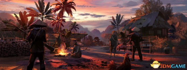 越北丛林苦战 《孤岛惊魂5》新DLC“乌暗时候”支卖