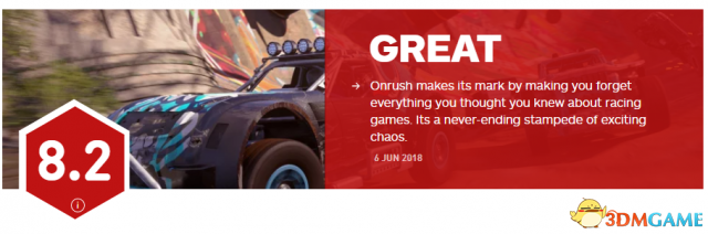 《Onrush》IGN 8.2分 让你忘掉对赛车游戏的认知