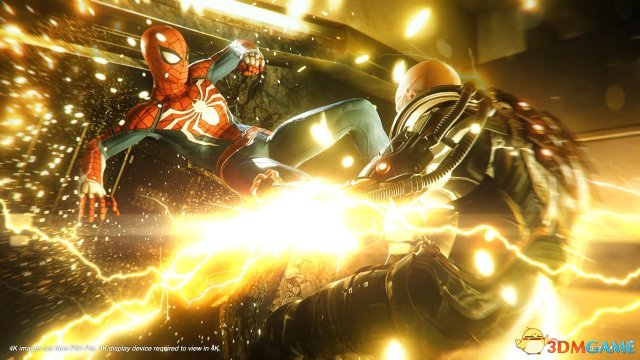 E3 2018：PS4《蜘蛛侠》下浑截图 蜘蛛侠狂战反派