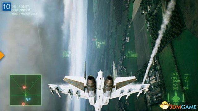 《皇牌空战7：未知空域》新截图 天气特效真实自然