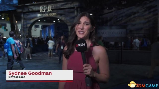 E3：IGN好女主持拜视《死化危缓2》重制版展区吓尿