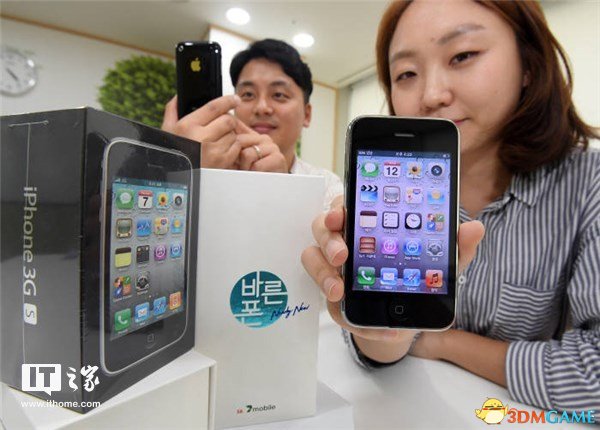 韩国运营商重新开卖苹果iPhone 3GS：售价仅260元