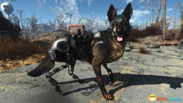 《辐射4》刁悍狗狗MOD支布 机器猎犬Rex与代狗肉