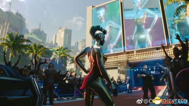 《赛专朋克2077》E3预告解读第4散 女艺人退场