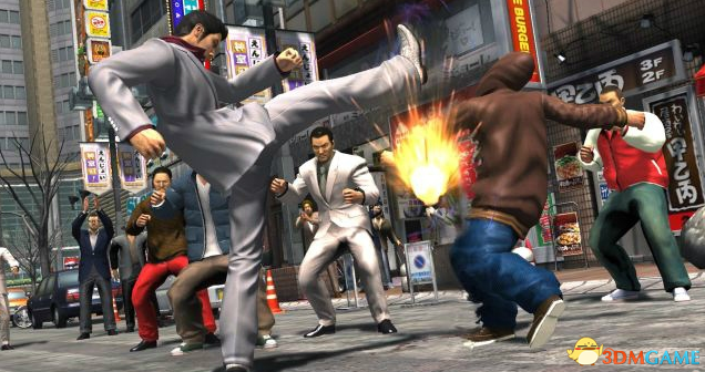 真街头搏击术！《如龙3》PS4重制版战斗要素公开