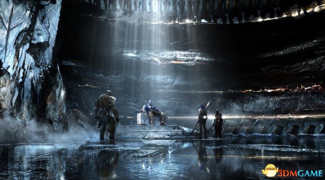 《复仇者联盟3》官方原画欣赏 雷神大战灭霸军团