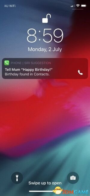 iOS 12实用温心功效：Siri会提示您女友死日了