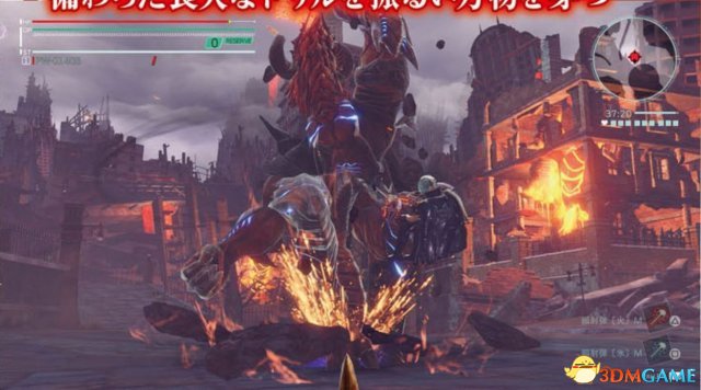PS4《噬神者3》最新杂志扫图 猛男大战胸悍Boss
