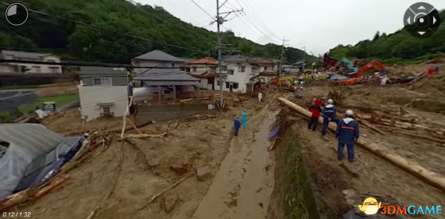 真正开放平台 NHK最新VR频道360度报道日本暴雨