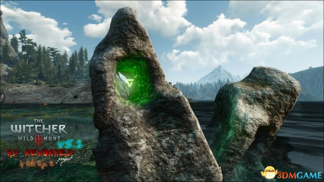 《巫师3》高清MOD新版本发布 重制画面焕然一新