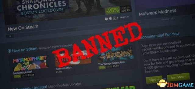 Steam挨击作弊毫出有足硬：7月永世ban失降12万账户！
