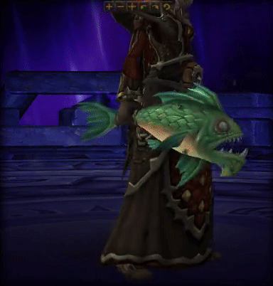 《魔兽世界》资料片中的新武器：真·臭鱼烂虾！
