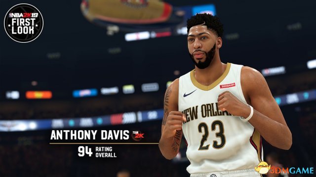 《NBA 2K19》“浓眉”戴维斯能力值公布 结果惊艳