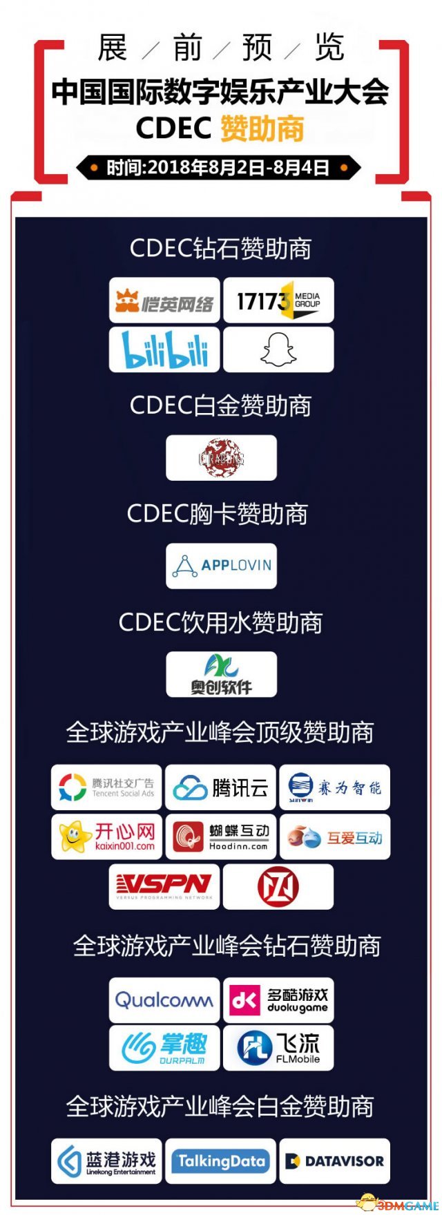 2018年第106届ChinaJoy展前预览(CDEC篇)正式支布!