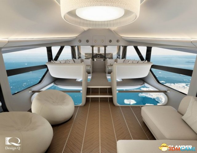 世界上最大年夜飞机将供应玻璃天板机舱进止奢华飞止