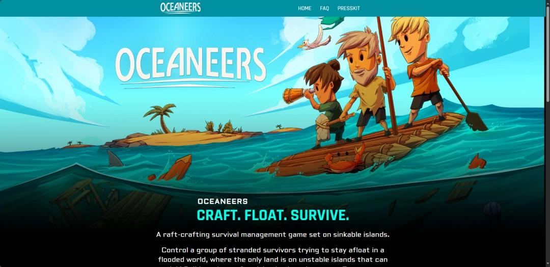 《Oceaneers》游戏官网地址介绍