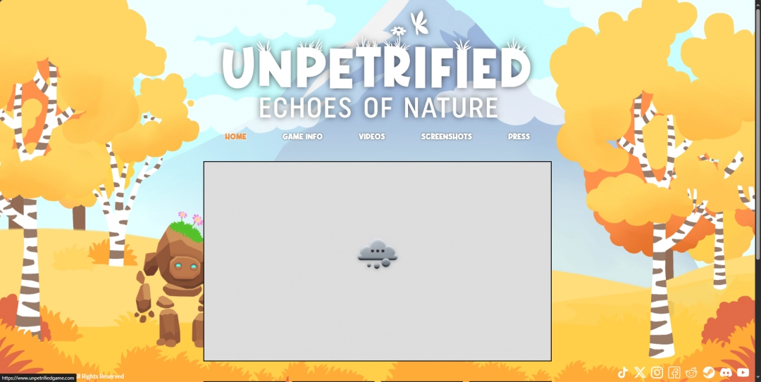 《Unpetrified：Echoes of Nature》游戲官網地址介紹