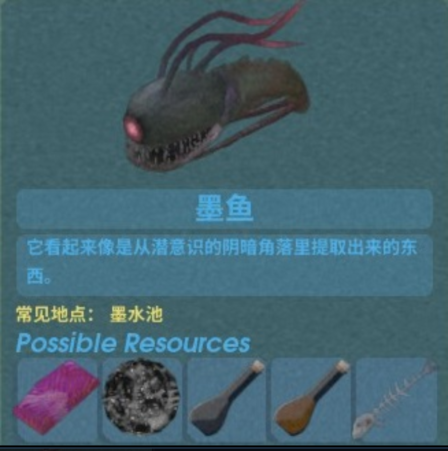 《非生物因素》普通鱼材料菜谱及获得位置介绍