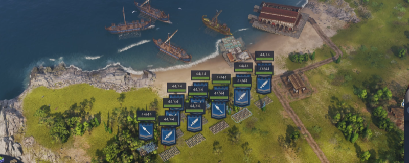 《纪元117:罗马和平》攻岛取巧思路分享