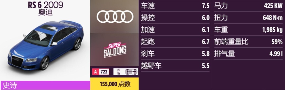 《地平线5》奥迪全收集指南