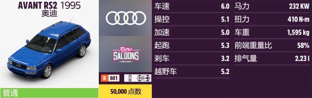 《地平线5》奥迪全收集指南