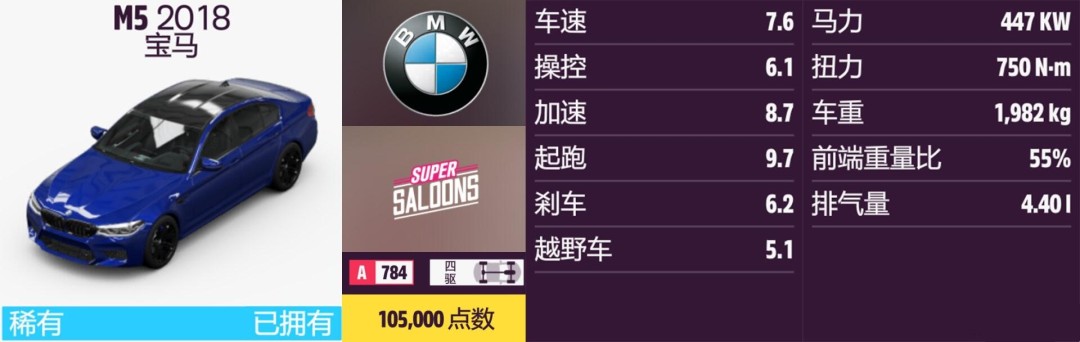 《地平线5》宝马全收集指南