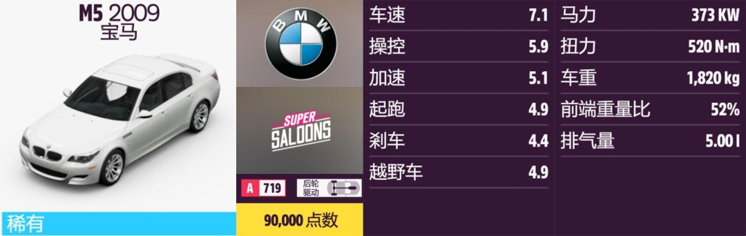 《地平线5》宝马全收集指南