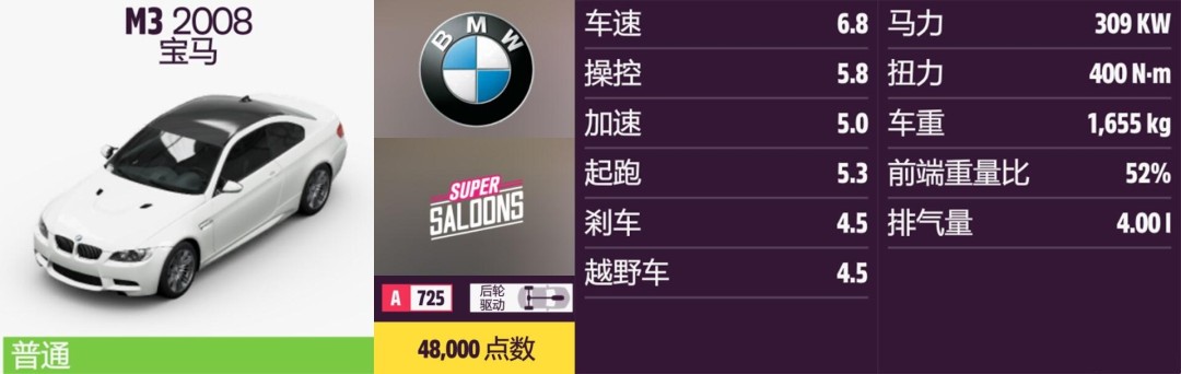 《地平线5》宝马全收集指南