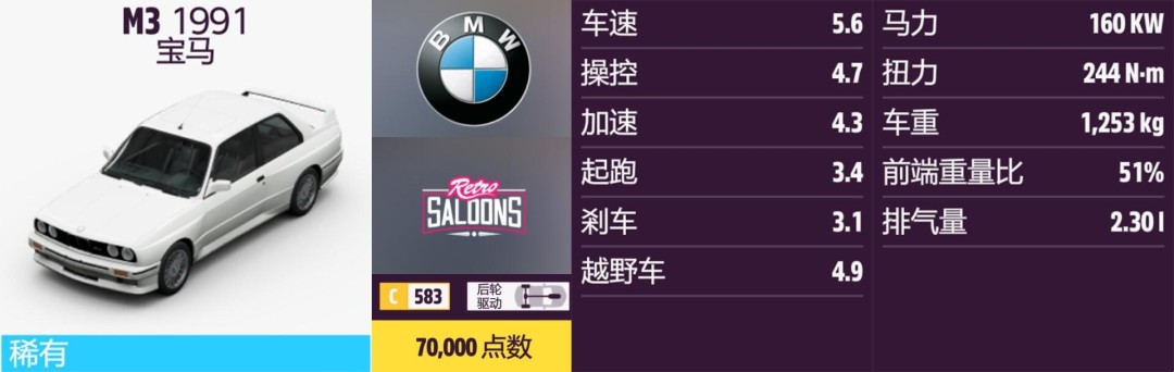 《地平线5》宝马全收集指南