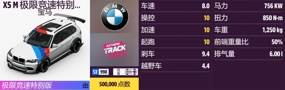 《地平线5》宝马全收集指南