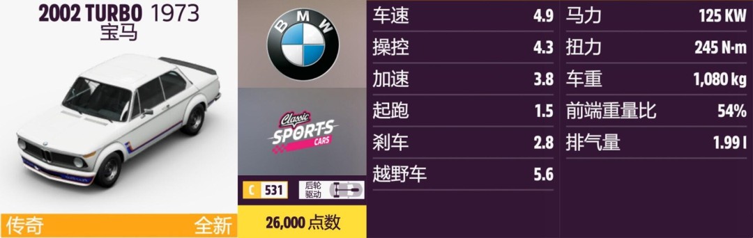 《地平线5》宝马全收集指南