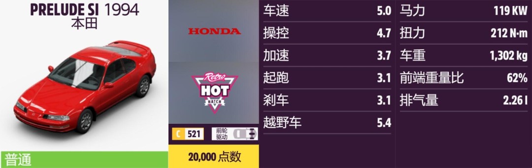 《地平线5》本田全收集指南