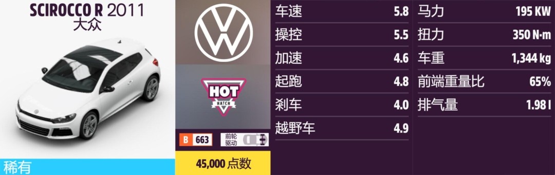 《地平线5》大众全收集指南